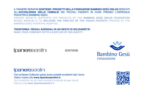 Biglietto Fondazione Bambino Gesù - Retro